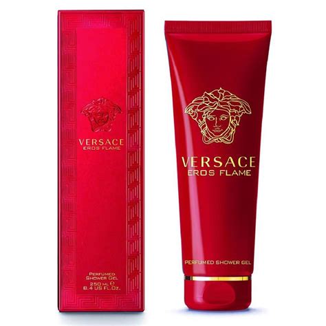 versace eros body wash|versace eros flame shower gel.